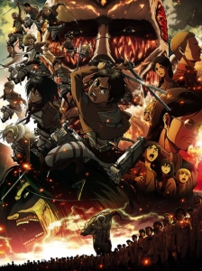 پوستر Shingeki no Kyojin Movie 1: Guren no Yumiya
