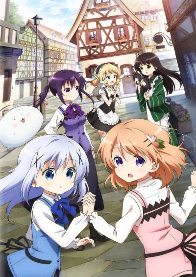 پوستر Gochuumon wa Usagi desu ka? 2