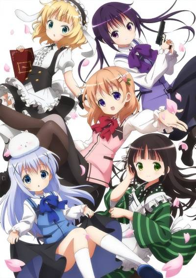 پوستر Gochuumon wa Usagi desu ka?