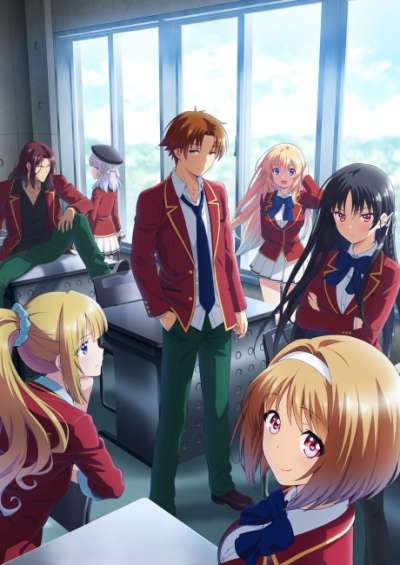 پوستر Youkoso Jitsuryoku Shijou Shugi no Kyoushitsu e (TV) 2nd Season