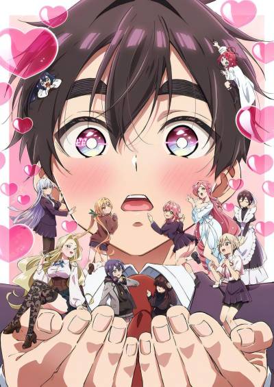 پوستر Kimi no Koto ga Daidaidaidaidaisuki na 100-nin no Kanojo 2nd Season