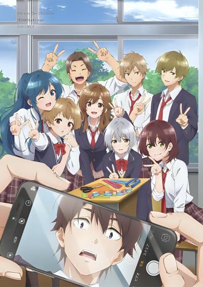 پوستر Jaku-Chara Tomozaki-kun 2nd Stage