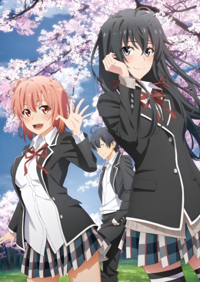 پوستر Yahari Ore no Seishun Love Comedy wa Machigatteiru. Kan: Dakara