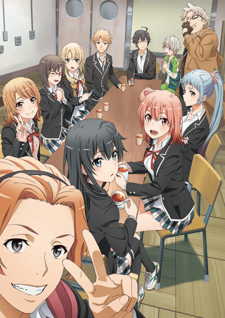 پوستر Yahari Ore no Seishun Love Comedy wa Machigatteiru. Kan