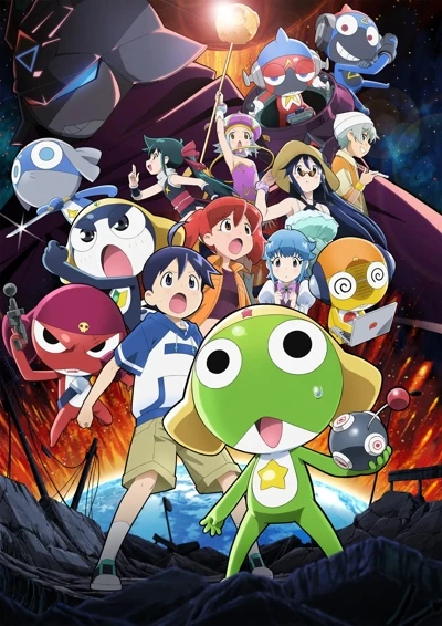 پوستر Keroro Gunsou Movie 6: Fukkatsu shite Sokkou Chikyuu Metsubou no Kiki de Arimasu!