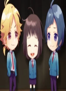 پوستر Heroine Tarumono! Kiraware Heroine to Naisho no Oshigoto Mini Anime