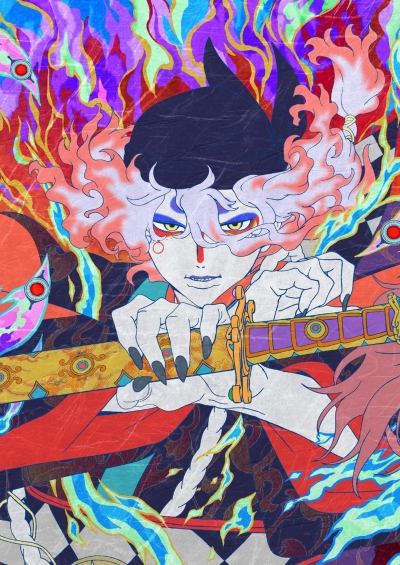 پوستر Mononoke Movie 2: Hinezumi